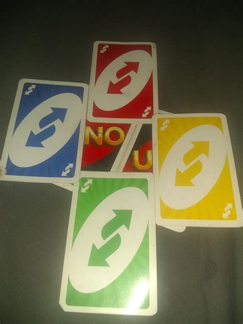 Sep 16, 2022 · Rules for the Reverse card in UNO: This card reverses the direction of play. Play to the left now changes to the right and vice versa. If this card is turned up at the beginning of the play, the player to the right of the dealer now plays first and the game continues to the right. The Reverse card may only be played on a matching color or over ... 